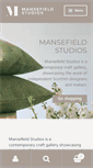 Mobile Screenshot of mansefieldstudios.co.uk